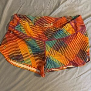 Women’s Smartwool Colorful Striped Lined Short